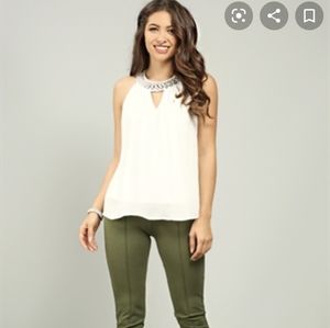 High Neck Tank Keyhole Halter